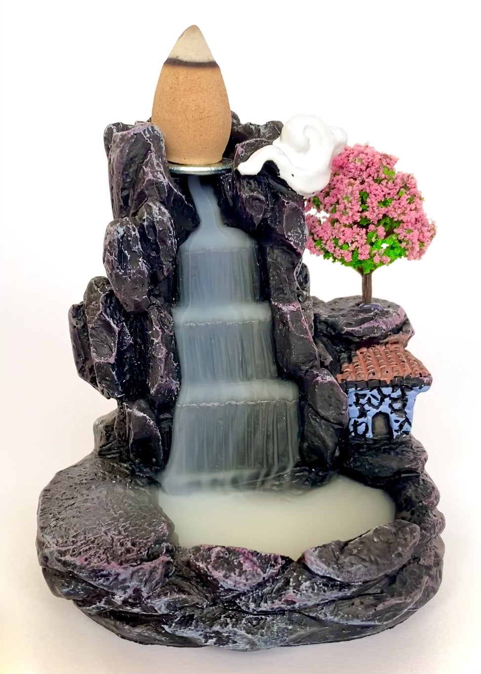 Backflow Incense Burner for Relaxation & Stress Relief - Veliora Zen Cascade™